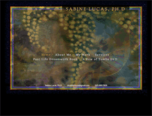 Tablet Screenshot of pastlifedreams.com